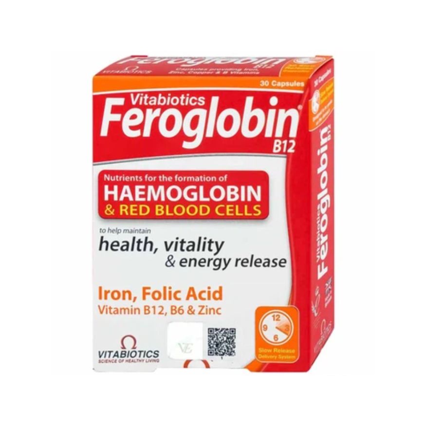 Viên uống bổ máu Feroglobin 30v - Anh
