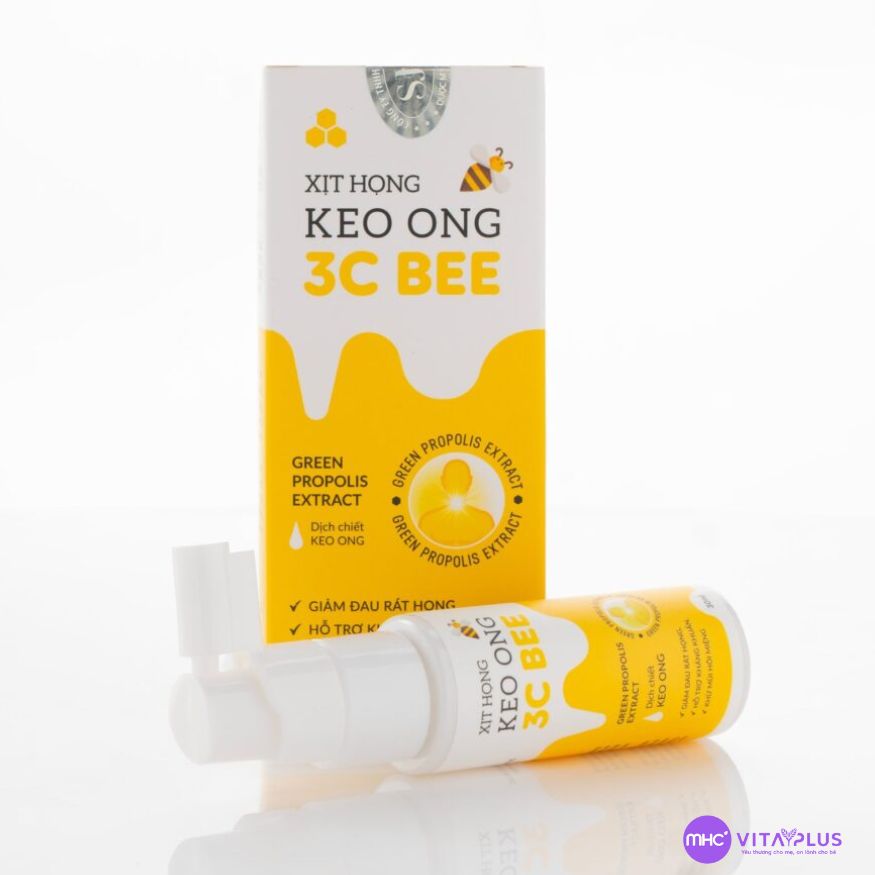 Xịt họng kẹo ong 3C Bee 30ml