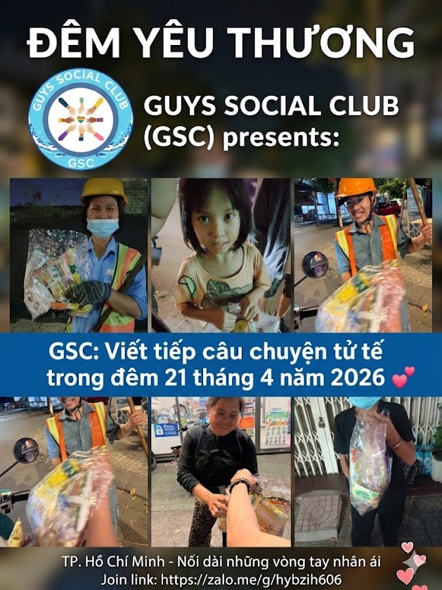 GSC: Viết tiếp câu chuyện tử tế trong đêm 21 tháng 4 năm 2026