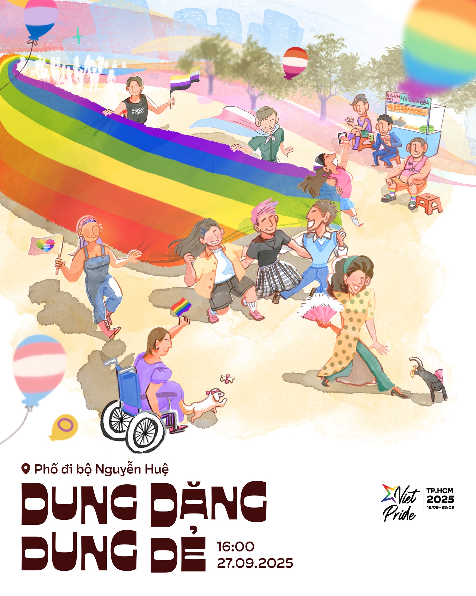 TUẦN LỄ VIETPRIDE 2025 - DUNG DĂNG DUNG DẺ