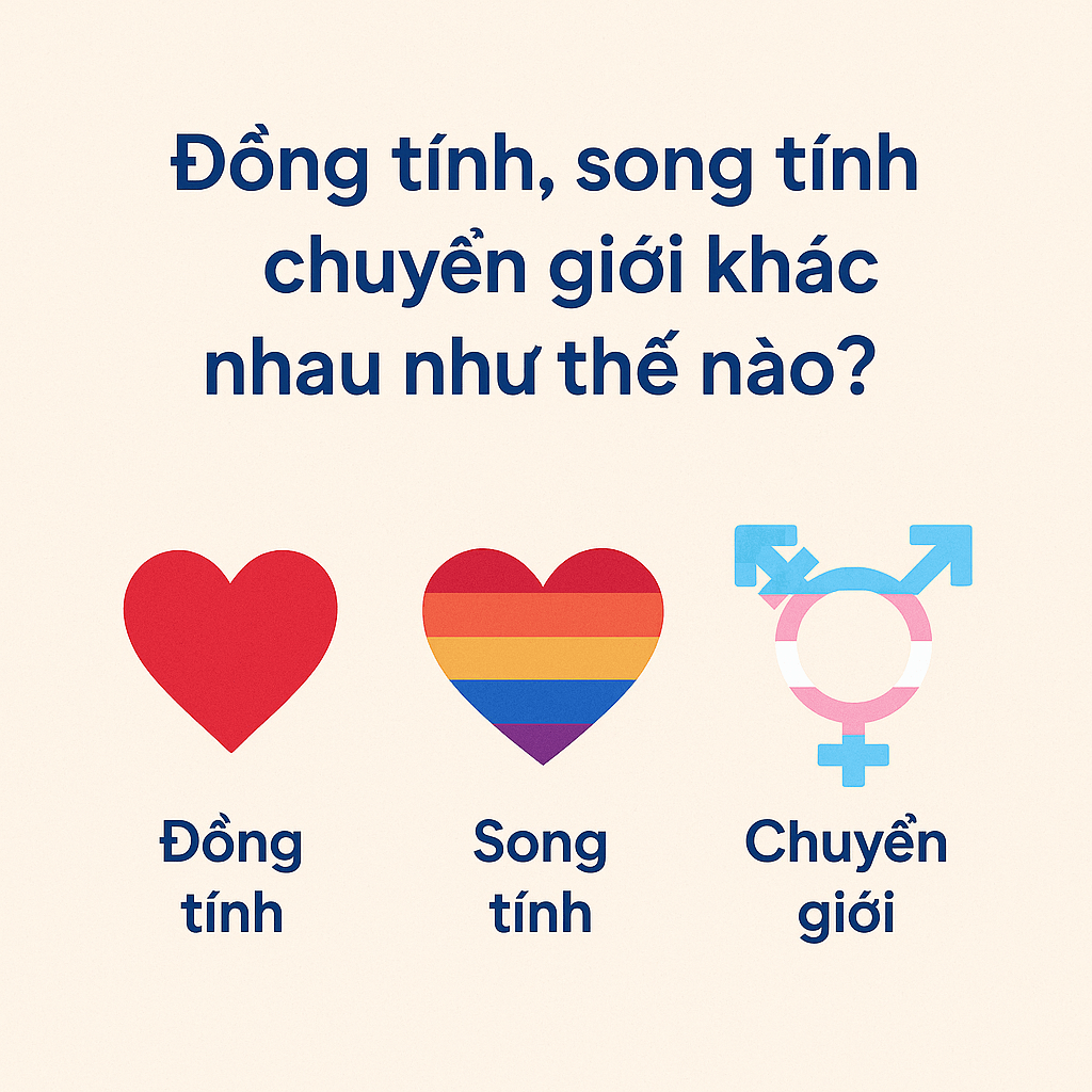 Đồng Tính, Song Tính, Chuyển Giới Khác Nhau Như Thế Nào? Giải Thích Dễ Hiểu
