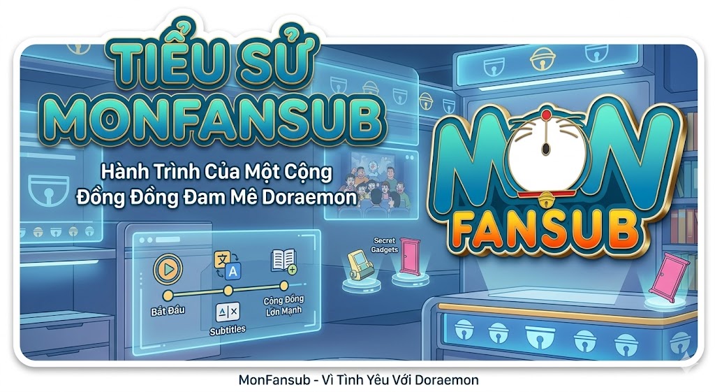 Tiểu Sử MonFansub: Hành Trình Của Một Cộng Đồng Đam Mê Doraemon