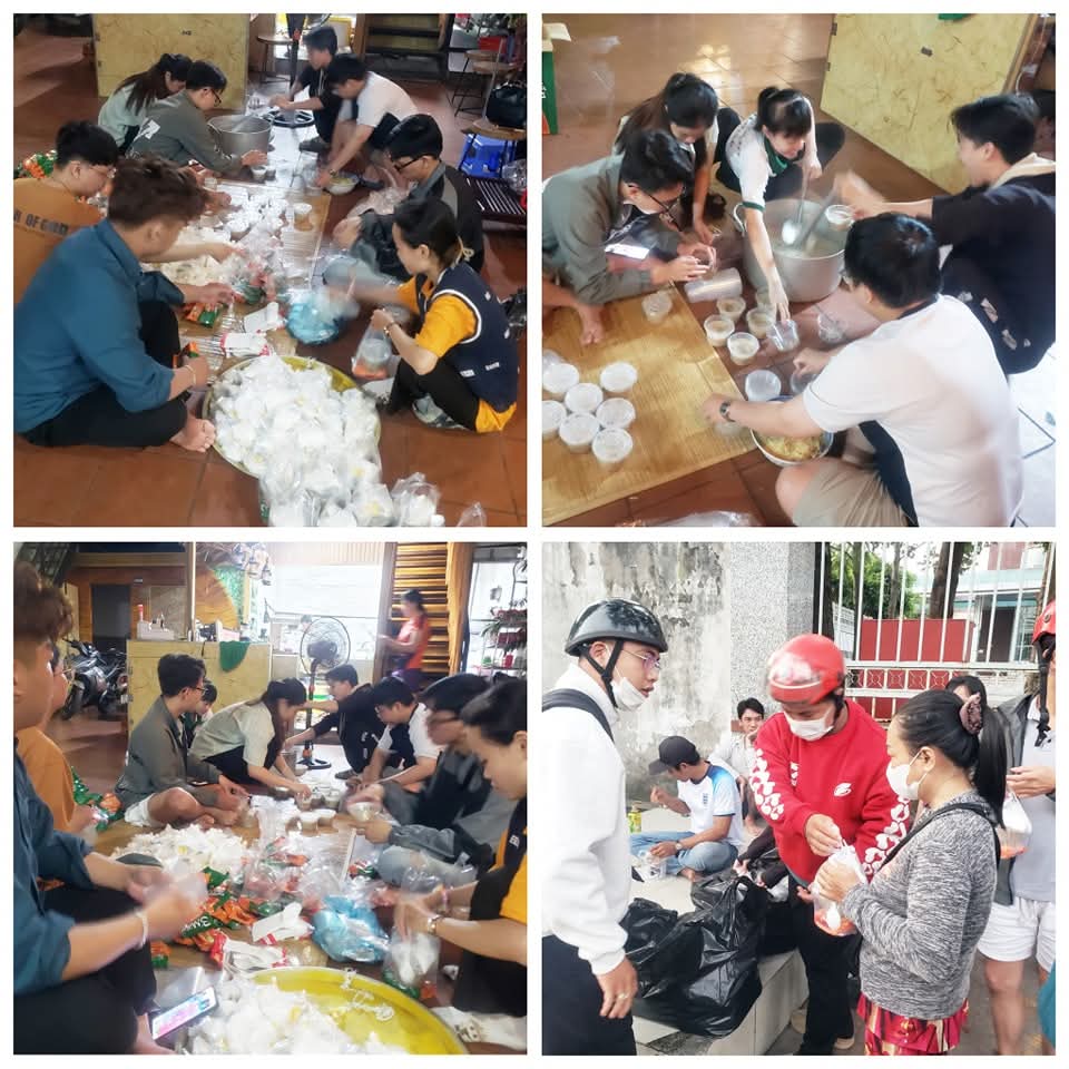 Ấm lòng những phần cháo sáng tại Bệnh viện Ung bướu và Đa khoa Trung ương Cần Thơ