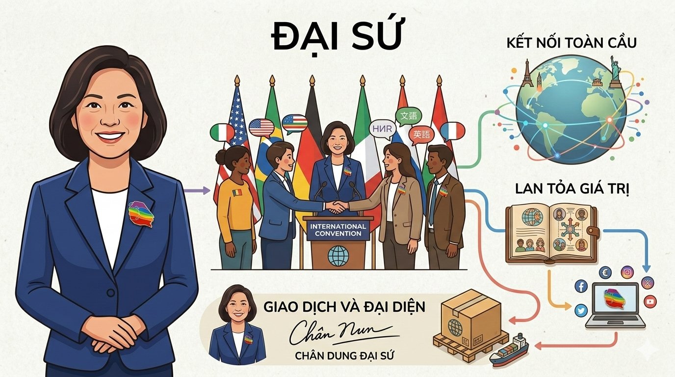 Ghim Cài Nắm Đấm Pride LGBT - Phụ Kiện Cài Áo Sức Mạnh Đoàn Kết