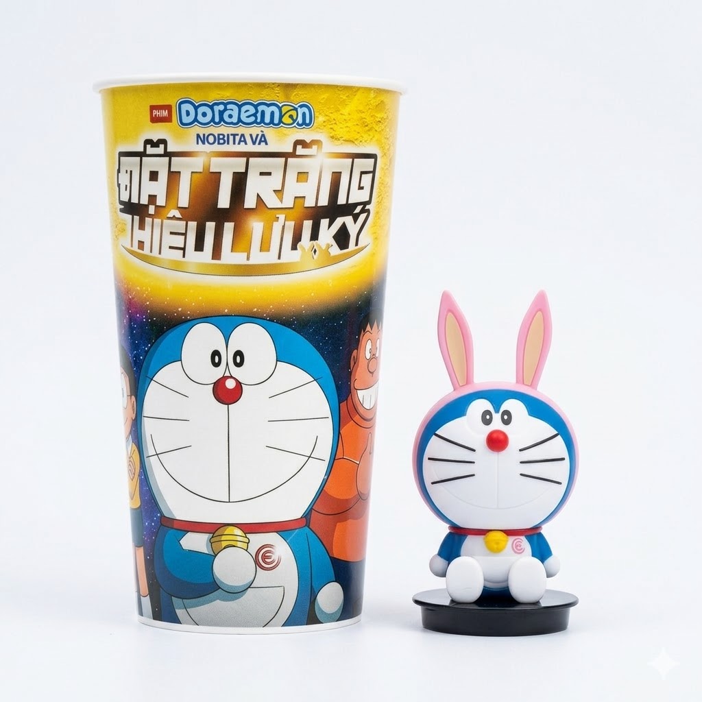 Ly Doraemon Thám Hiểm Mặt Trăng 2019