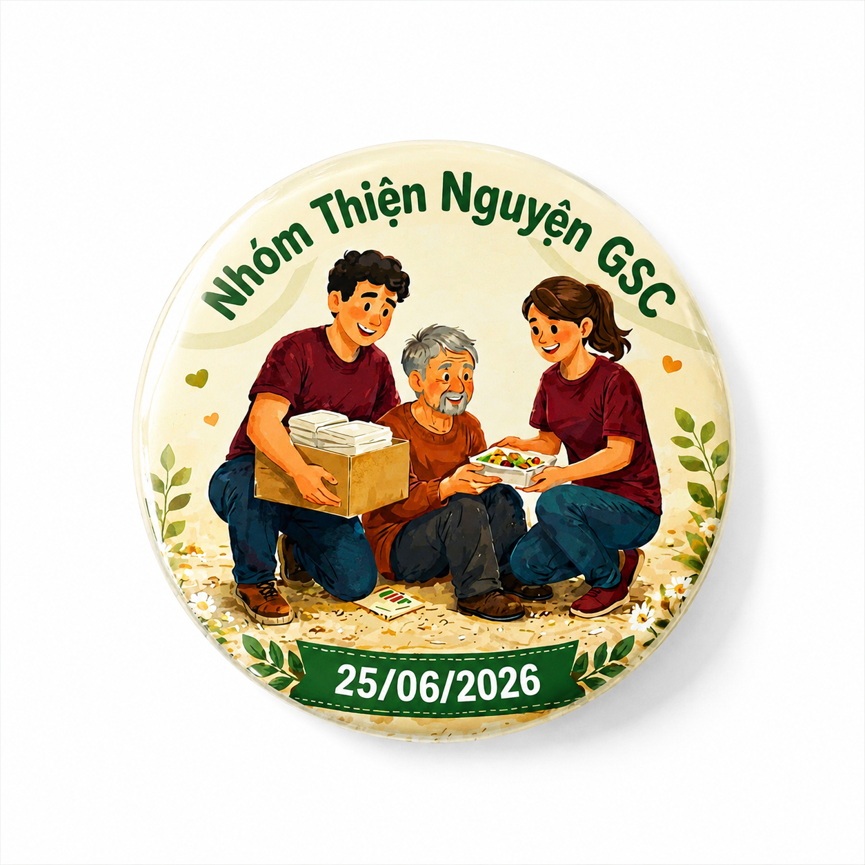 Huy Hiệu GSC 44mm - Bản Kỷ Niệm 25/06/2026