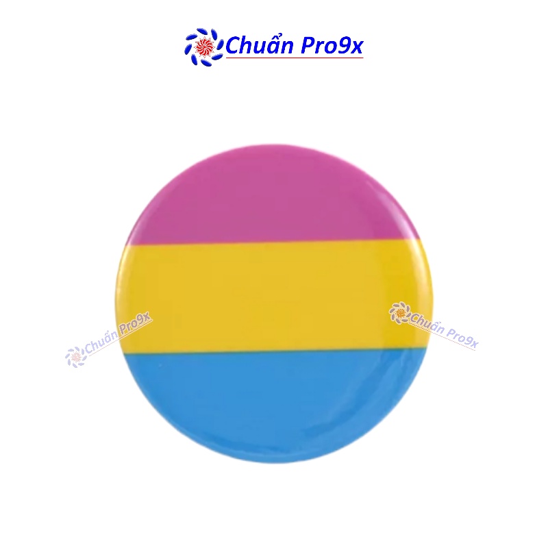 Huy hiệu LGBT Toàn tính Pansexual 44 mm