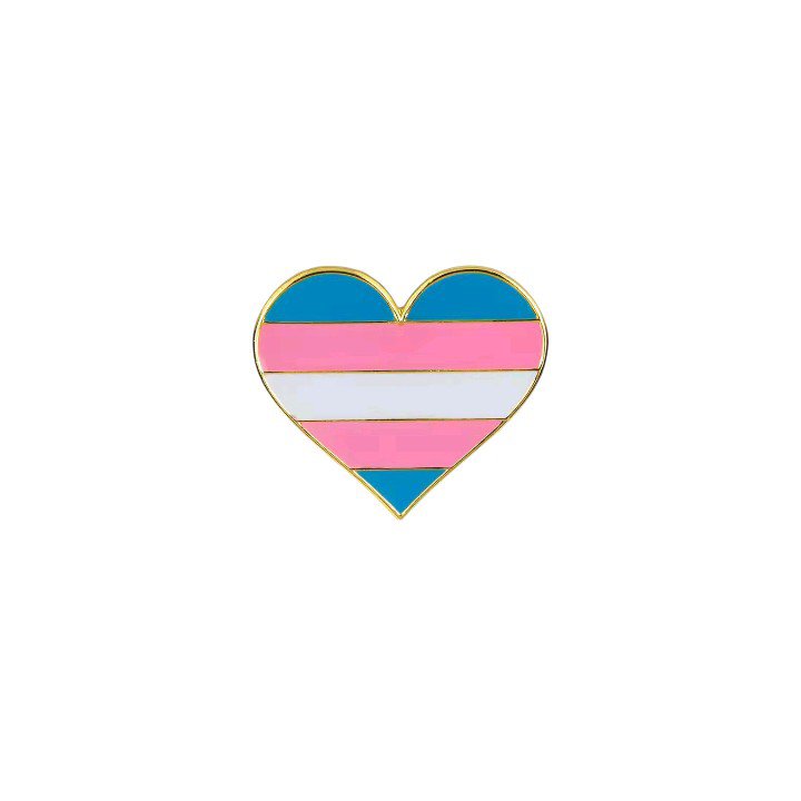 Ghim Cài LGBT trái tim Transgender