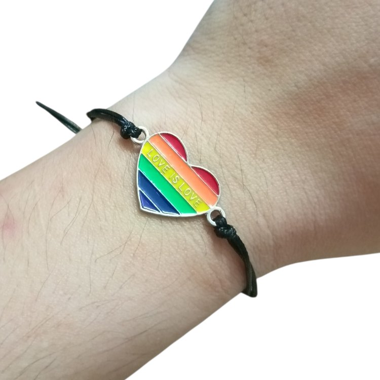 Combo 2 Vòng Tay Pride Love Is Love – Biểu Tượng Tự Do & Yêu Thương