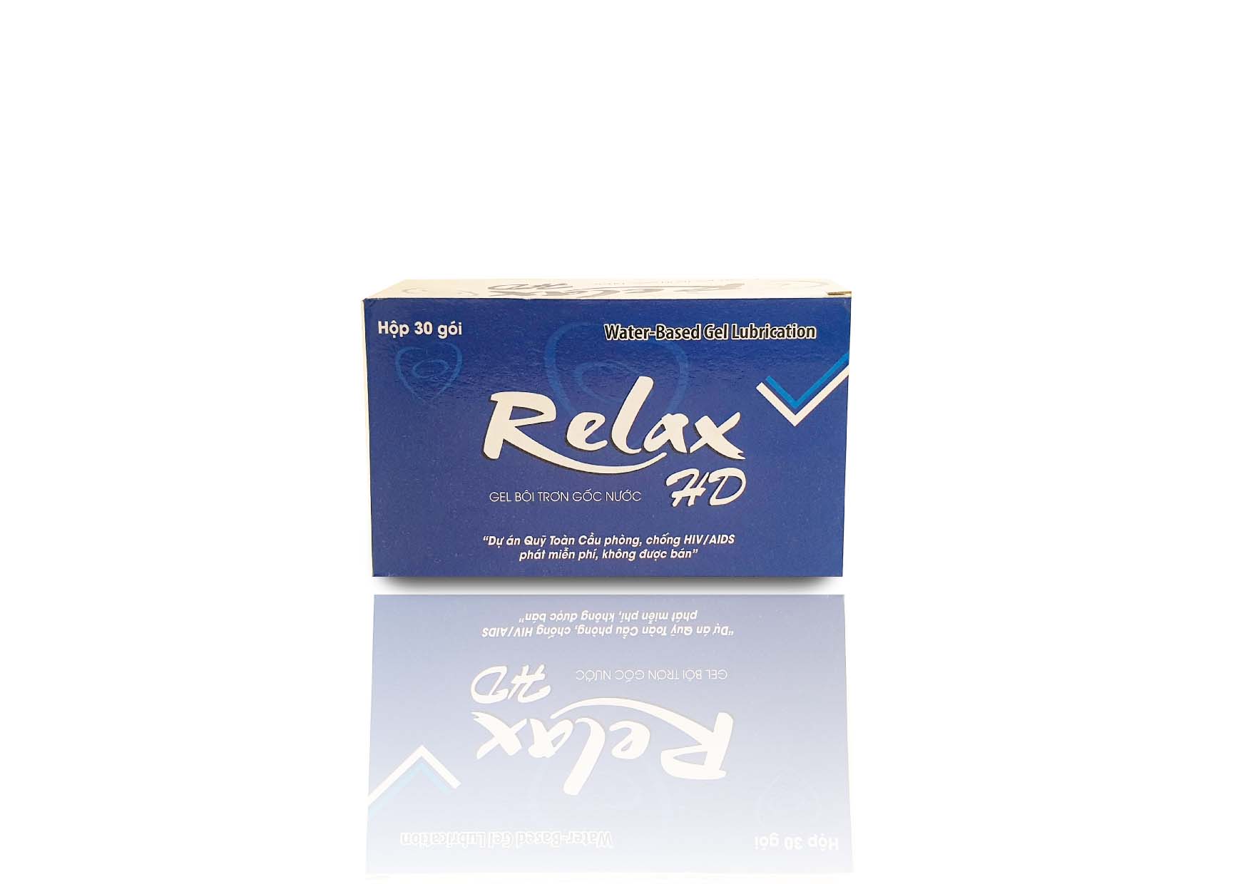 Gel bôi trơn Relax gốc nước tiệt trùng gói 5g