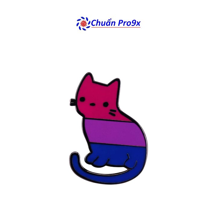Ghim cài LGBT Mèo Bisexual Cute