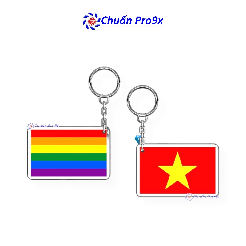 Móc khóa LGBT tôi yêu việt nam MKCNH133