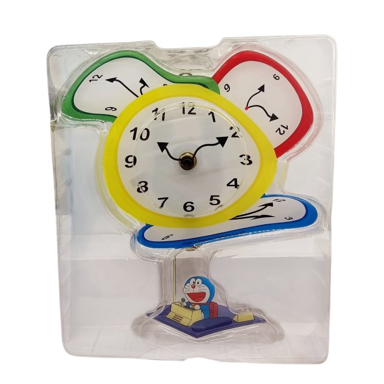Đồng Hồ Treo Tường Doraemon Cỗ Máy Thời Gian – Time Machine Wall Clock Cao Cấp (~25cm)
