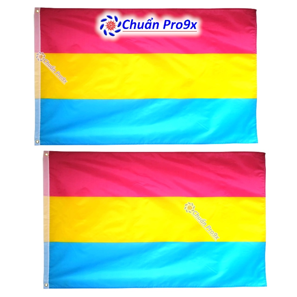 Cờ LGBT Pansexual cộng đồng người toàn tính