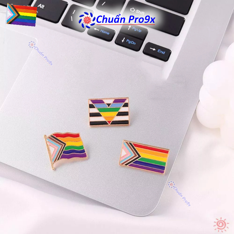Ghim cài áo LGBT Ally Pride Flag