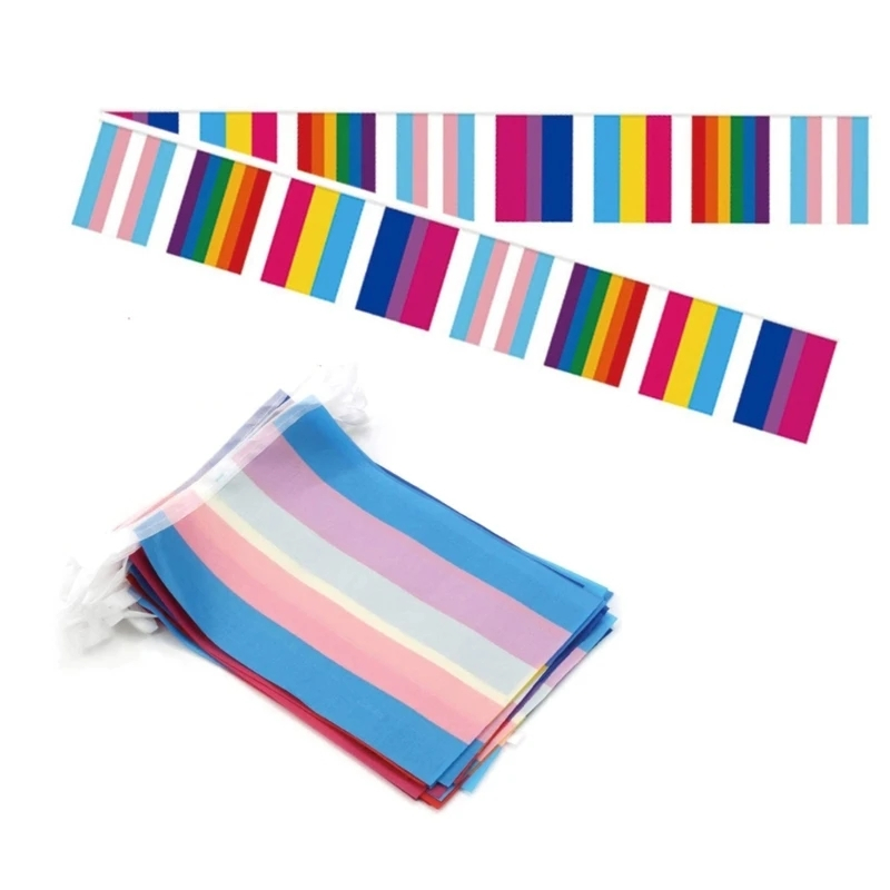 Dây cờ LGBT Cờ Tiến bộ (Progress Pride Flag)