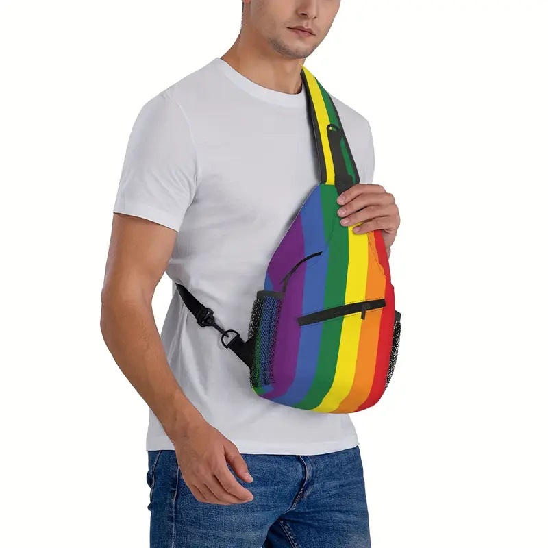 Túi đeo ngực LGBT lục sắc cầu vồng