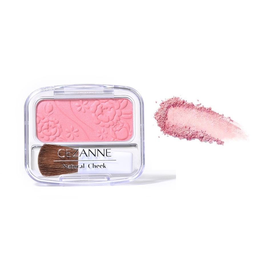 Phấn má hồng CEZANNE Nutural Cheek 4g (01 Peach Pink)