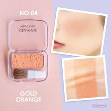 Phấn má CEZANNE Natural  Cheek (04-Gold Orange)