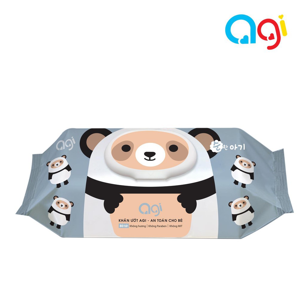 Giấy ướt trẻ em 80 tờx12p (chú chó trắng)