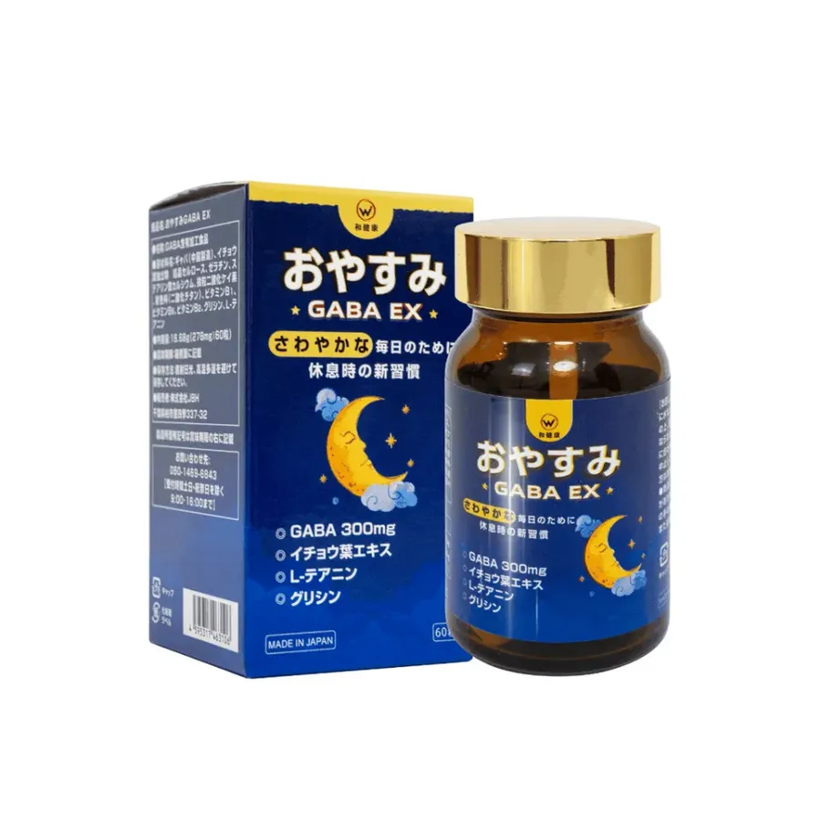 Viên uống hỗ trợ giấc ngủ Gaba Ex Wakenko