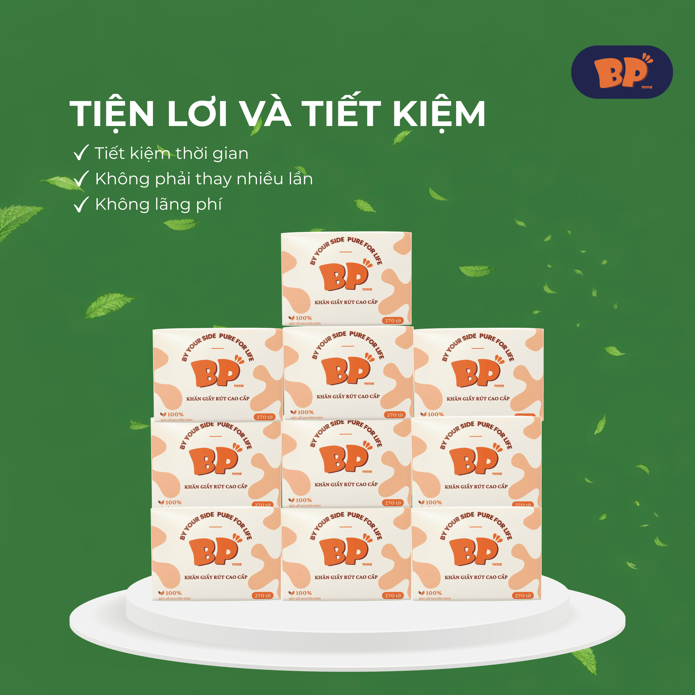 Giấy rút Gói cao cấp