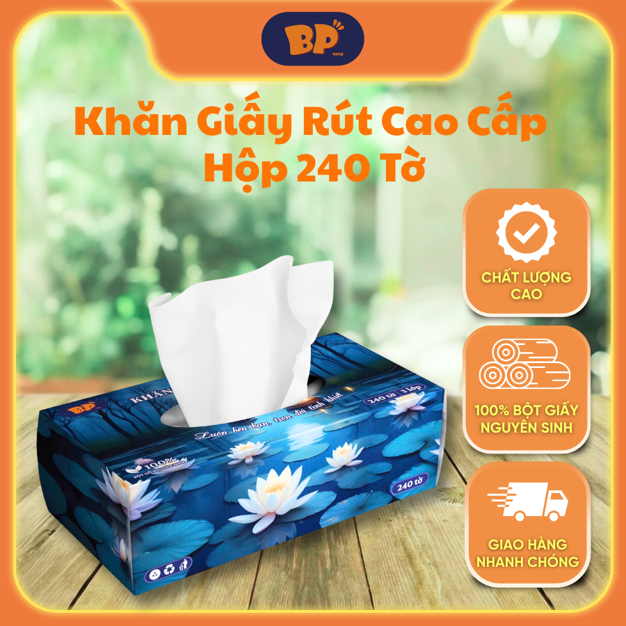 Giấy rút Hộp cao cấp