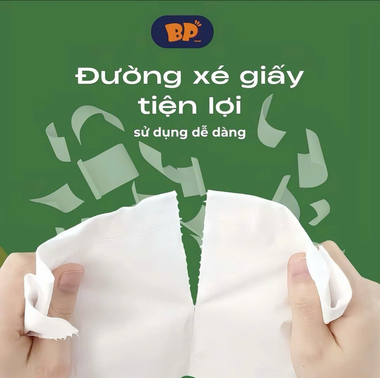Giấy vệ sinh bịch 12 cuộn cao cấp (CÓ LÕI)