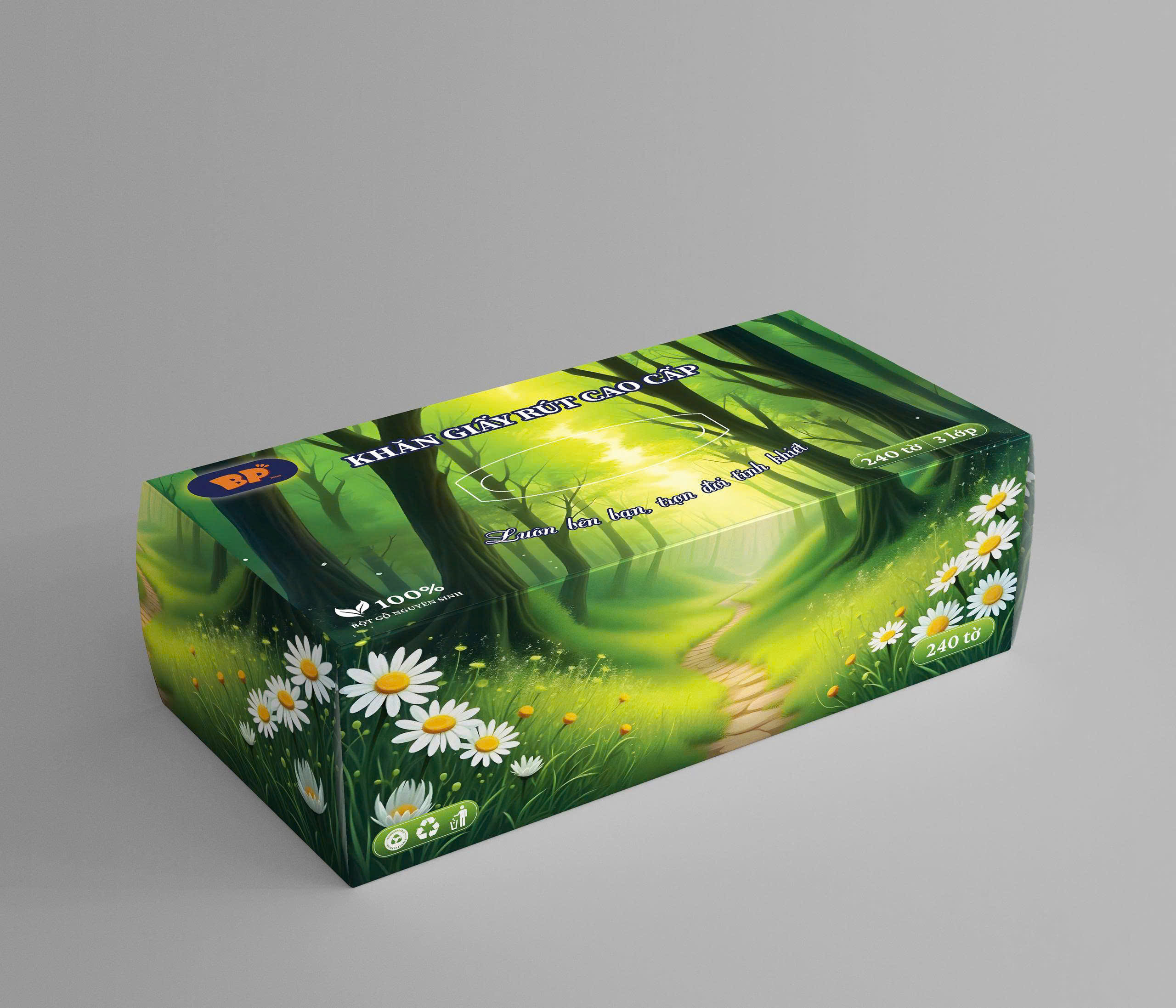 Giấy rút Hộp cao cấp