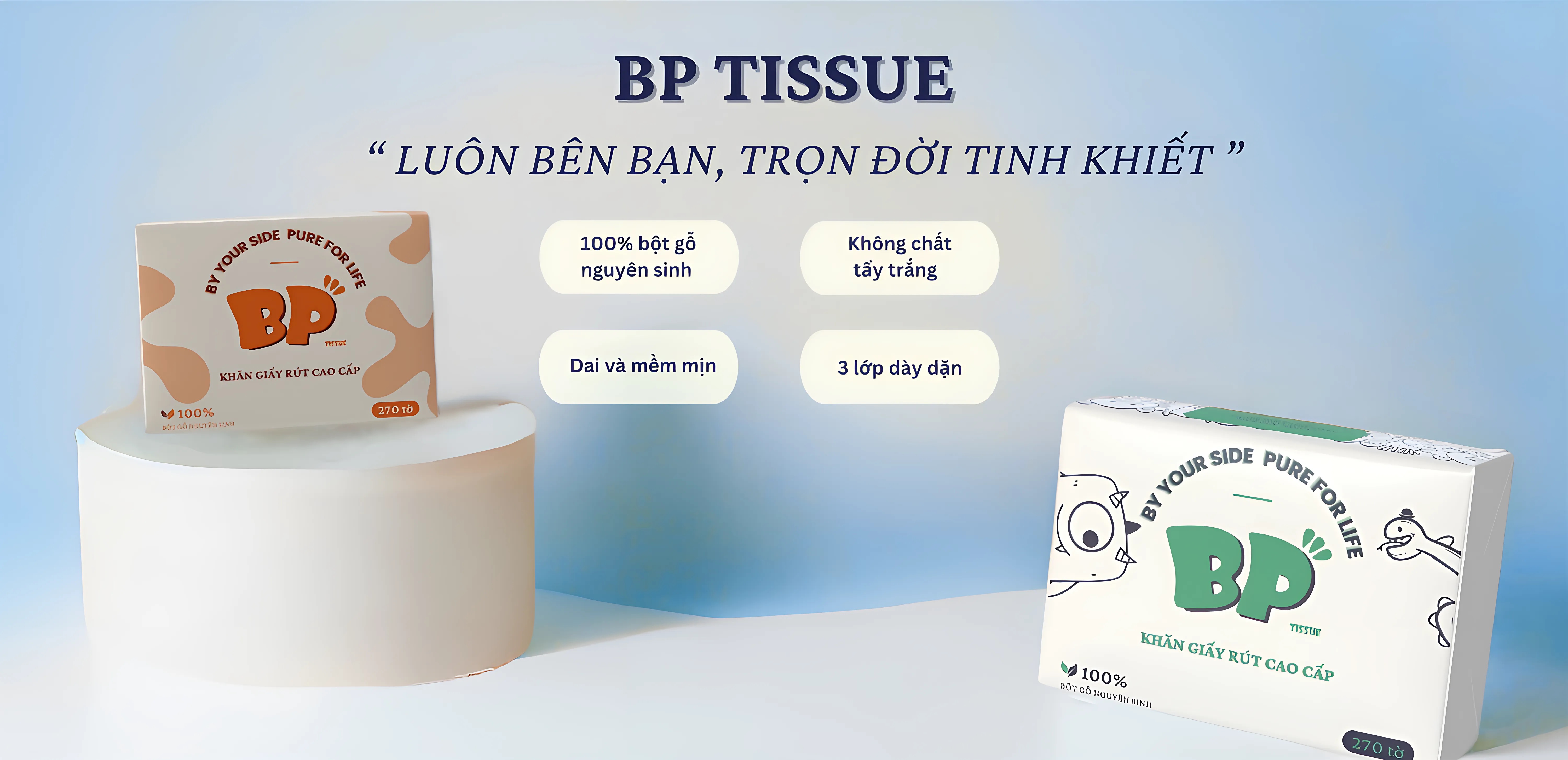 Giấy rút Gói cao cấp