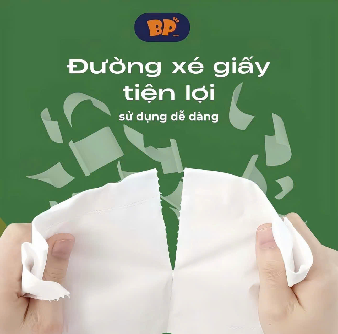 Giấy vệ sinh bịch 10 cuộn cao cấp