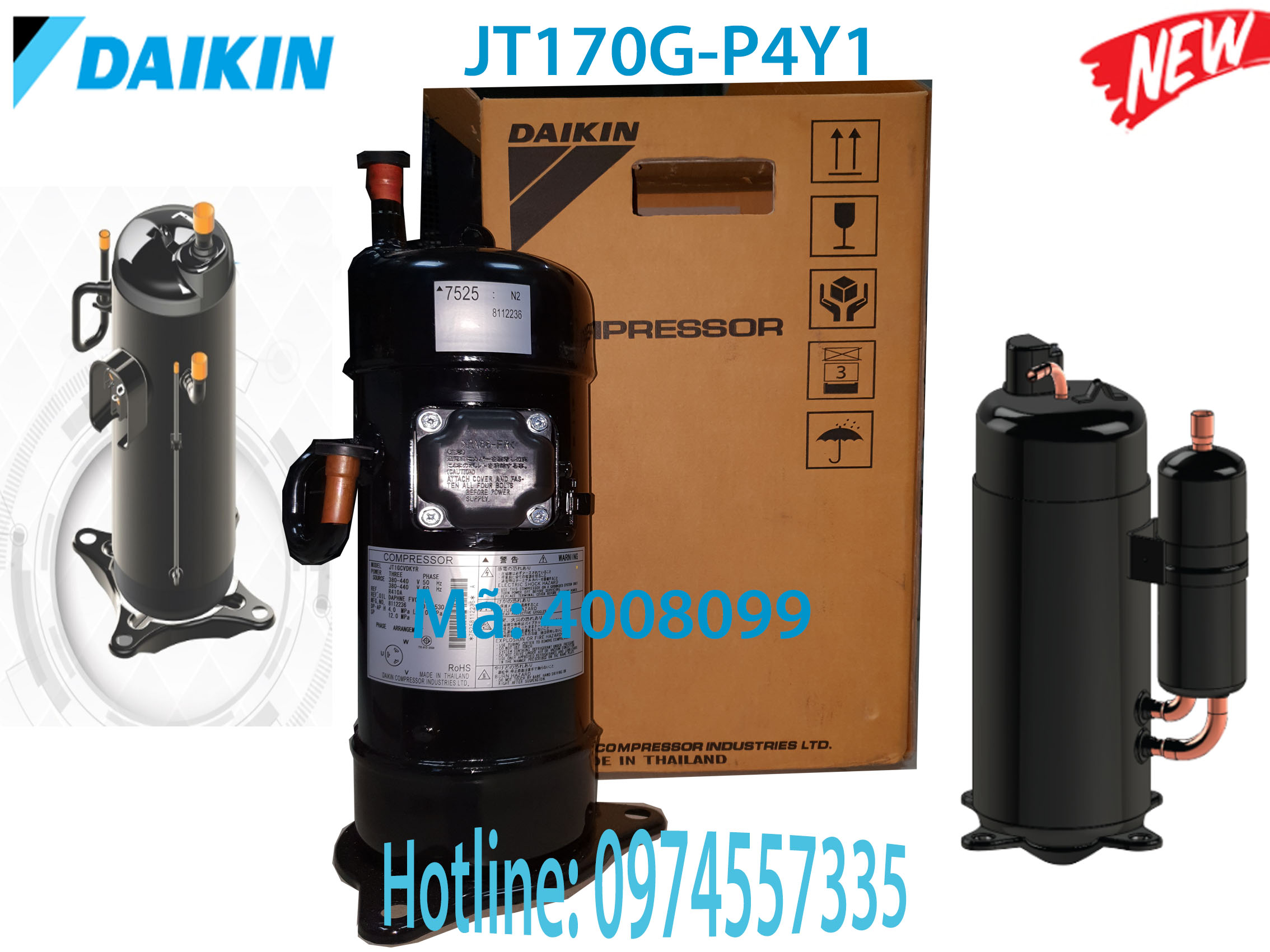 Máy nén Daikin JT170G-P4Y1@T