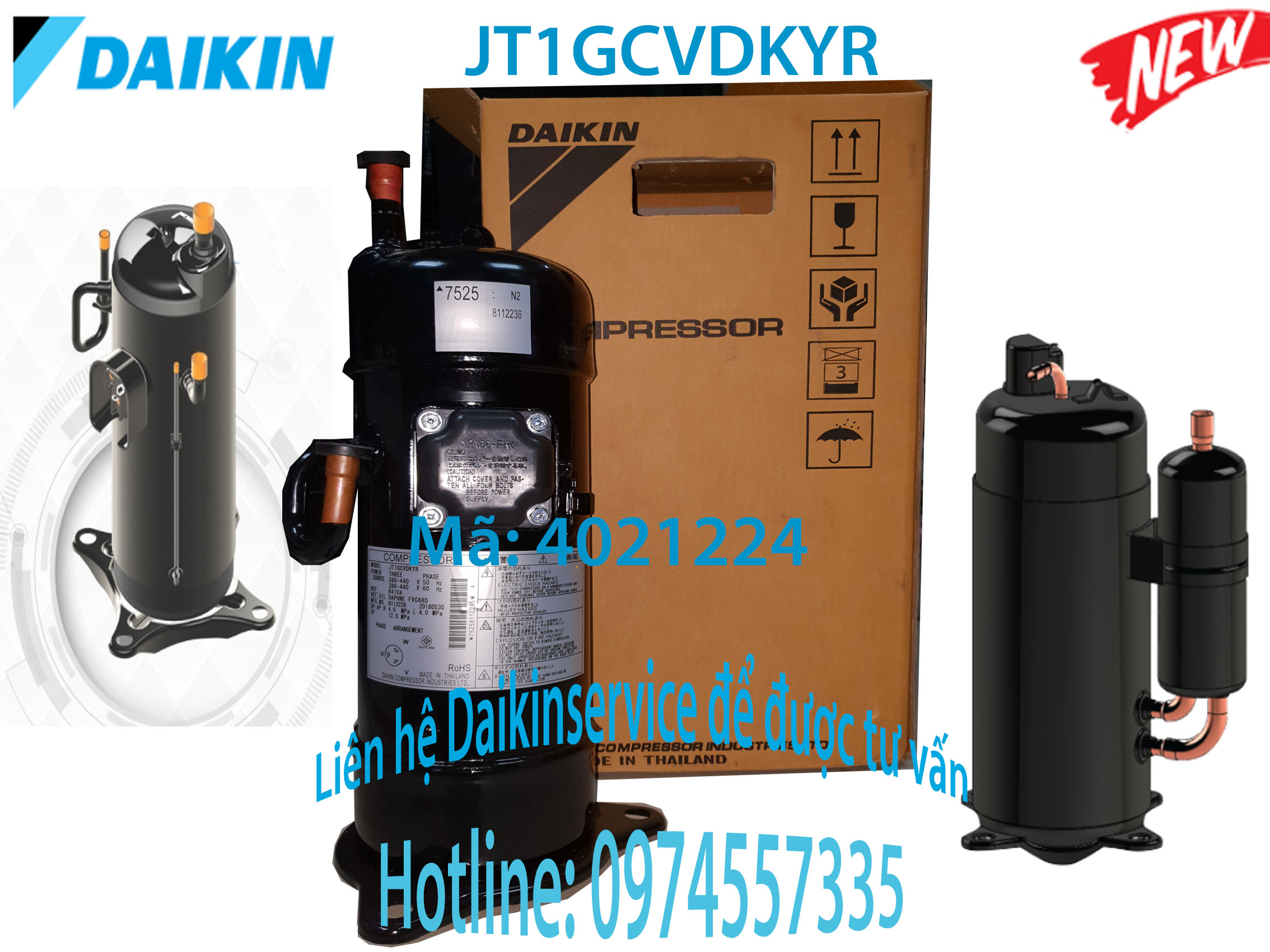 Máy nén Daikin RXYQ14PAY19