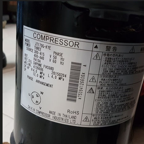 Lốc điều hòa Daikin 4024744 nhập khẩu chính hãng