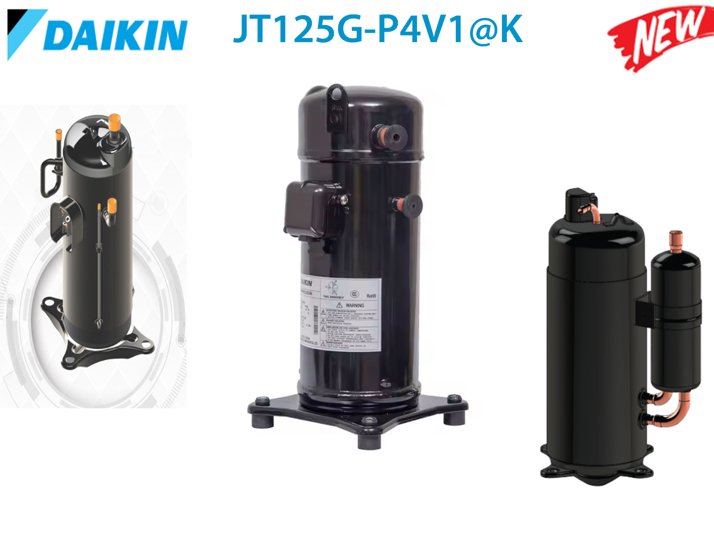 Lốc điều hòa Daikin JT125G-P4V1@K