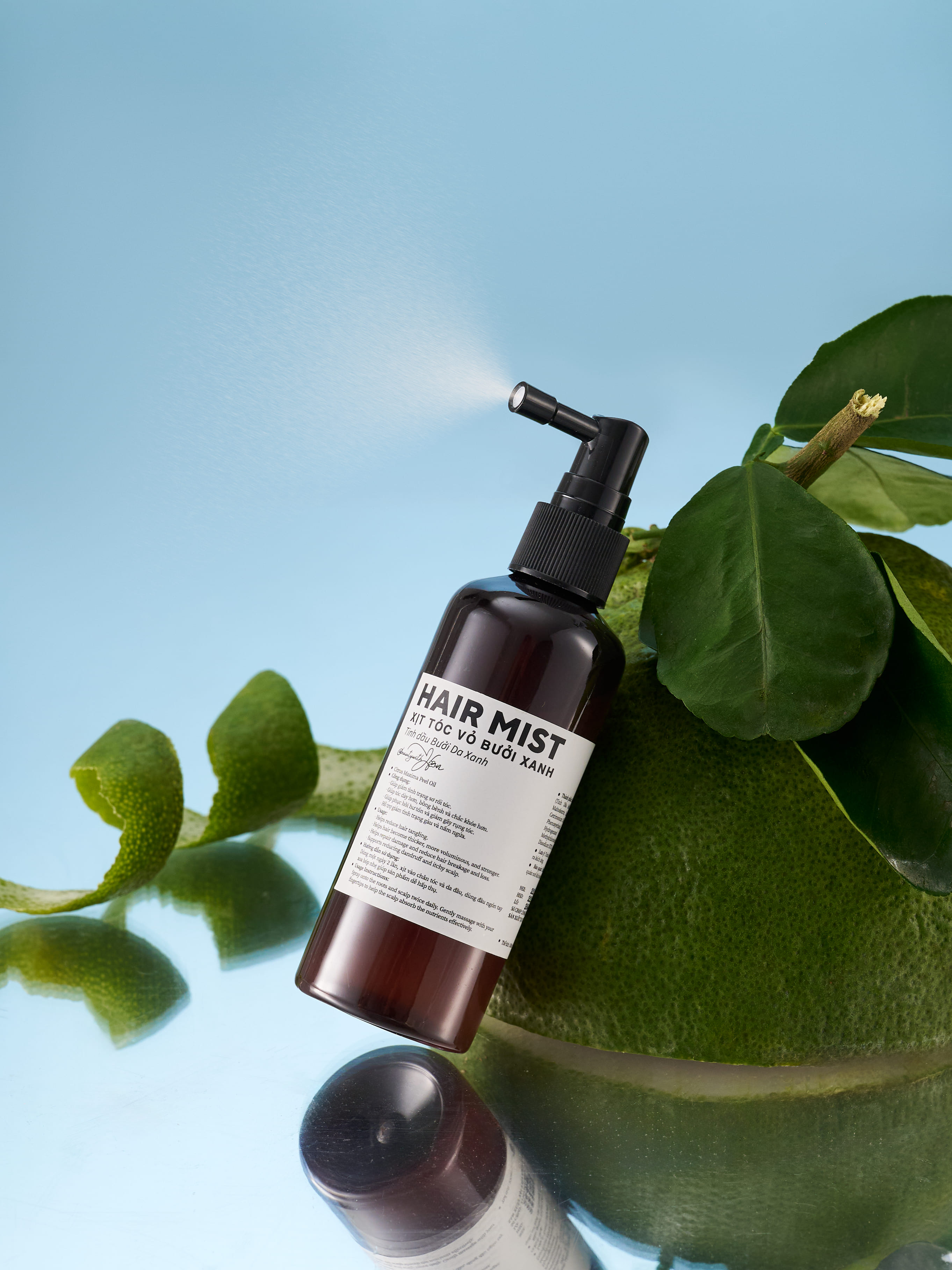 HAIR MIST - Xịt tóc Vỏ Bưởi Xanh @beautywithHan