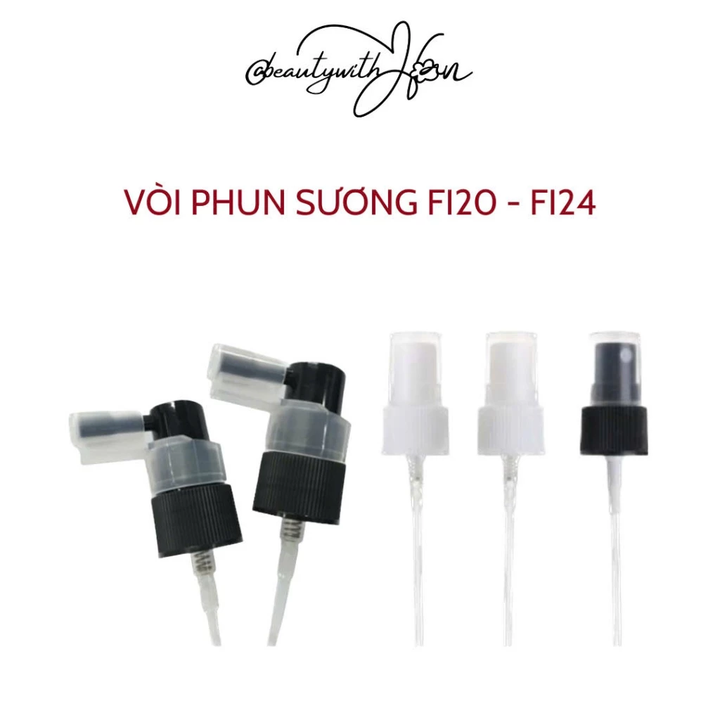 VÒI PHUN SƯƠNG ( vòi ngang mỏ vịt fi20-24, vòi đứng fi20-24)