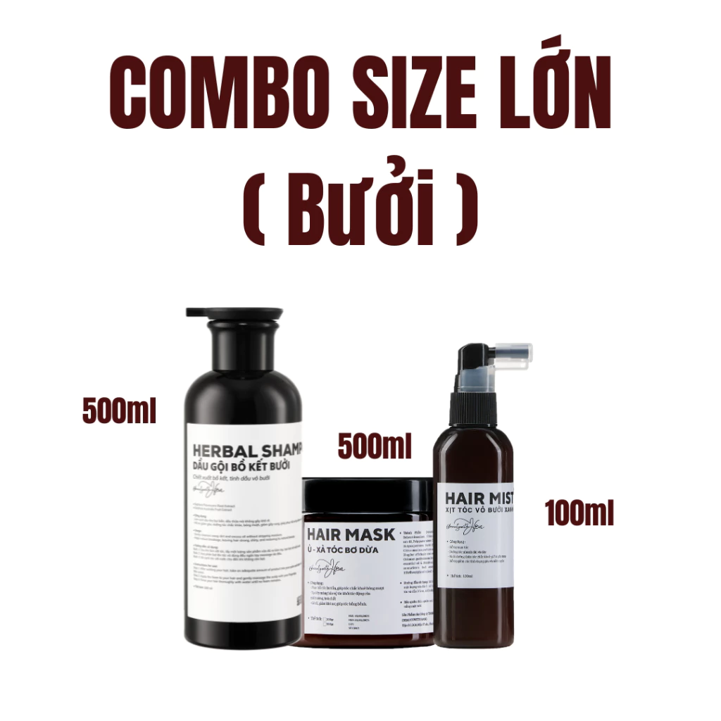 COMBO HAIRCARE - Bộ sản phẩm chăm sóc tóc @beautywithHan