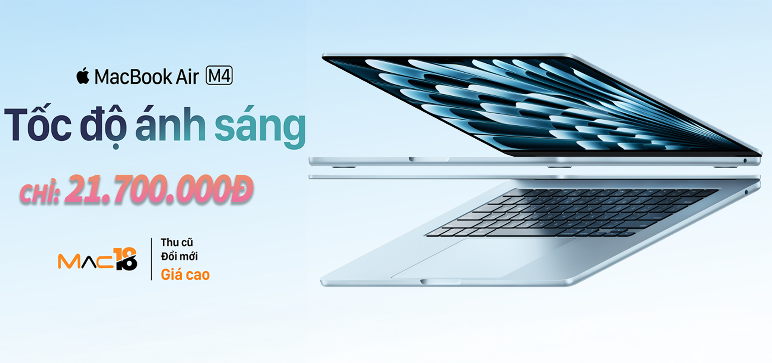 💡 Vì sao MacBook Air M4 tại Mac18.vn lại rẻ hơn vài triệu?