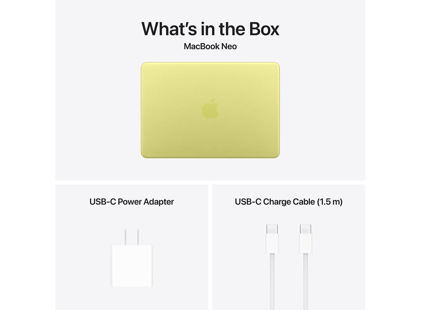 MacBook Neo 13" 2026 (Chính hãng) (A18 Pro 6core RAM 8GB SSD 512GB Touch ID, Vàng Citrus)