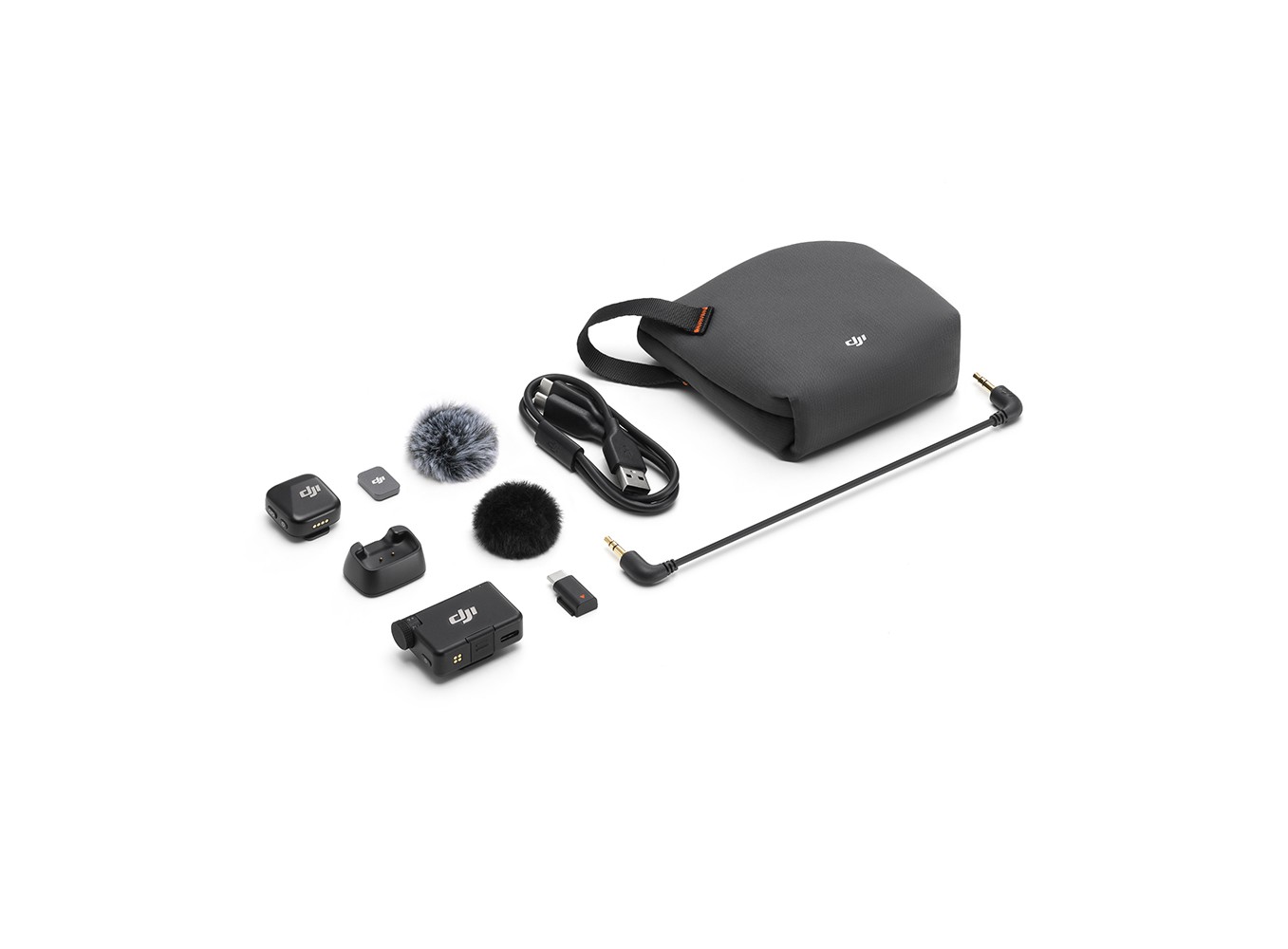 Microphone DJI Mic Mini (1TX + 1RX) (Đen)