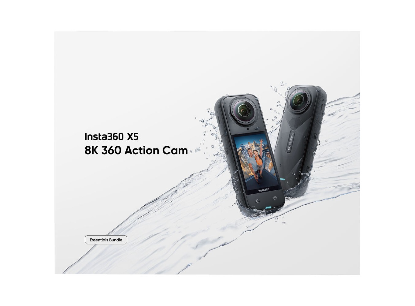 Insta360 X5 (Essentials Bundle) (Chính hãng) (Black)