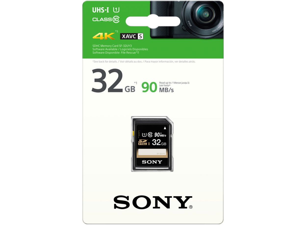 Thẻ nhớ Sony SDHC SF-UY3 32GB – UHS-I 90MB/s Chính Hãng