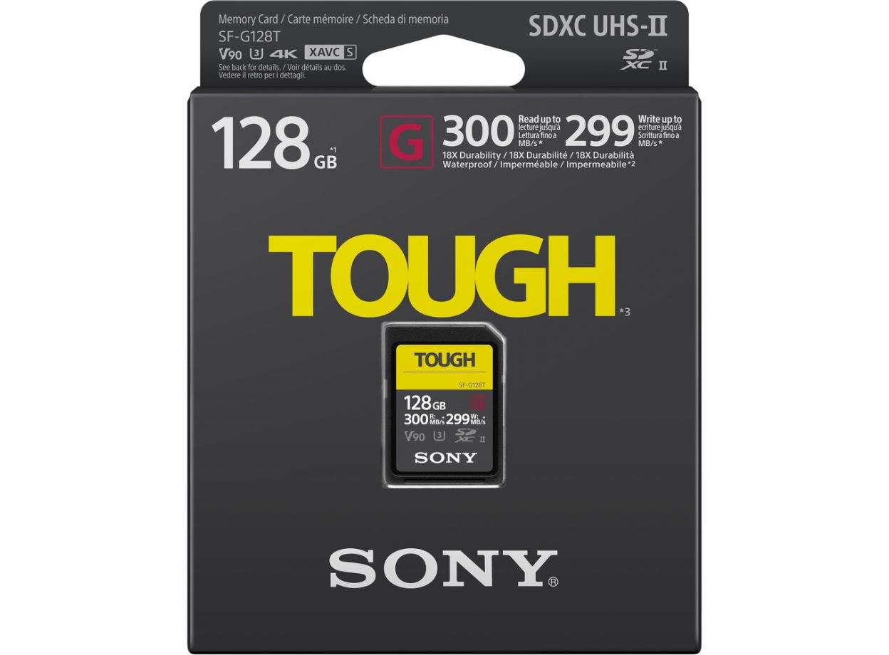 Thẻ nhớ Sony SF-G Tough UHS-II SDHC 128GB Chính Hãng