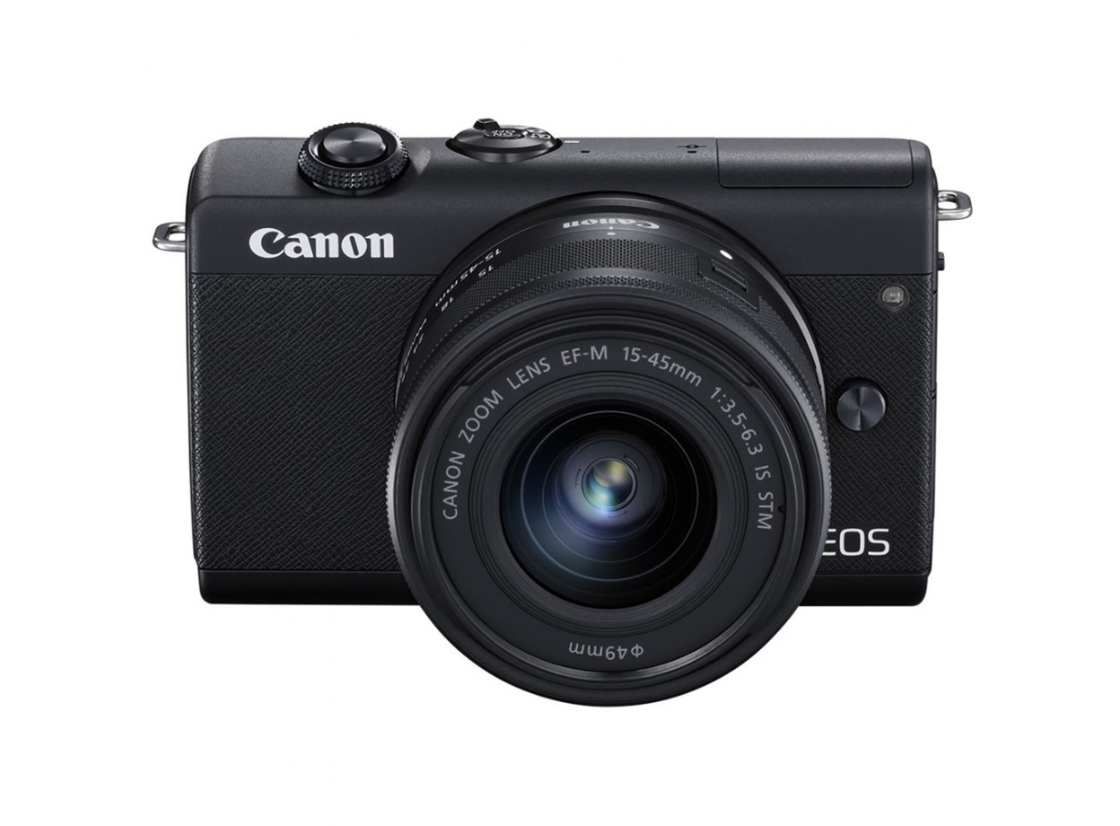 Canon EOS M200 Trắng – Kèm Kit 15-45mm, Máy Ảnh Cũ Đẹp Likenew 99%