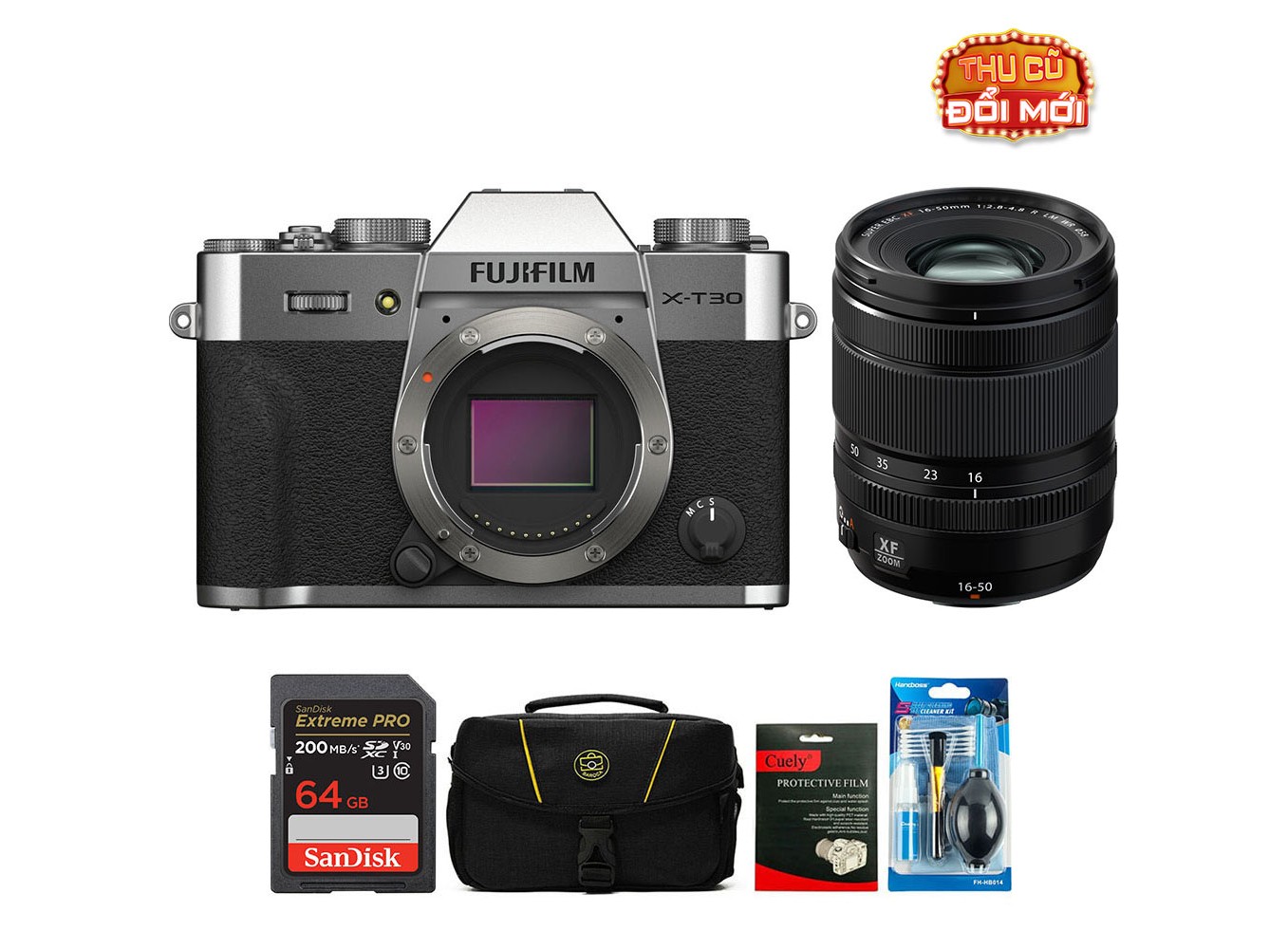 Fujifilm X-T30 II + XF 16-50mm f/2.8-4.8 – Chính hãng