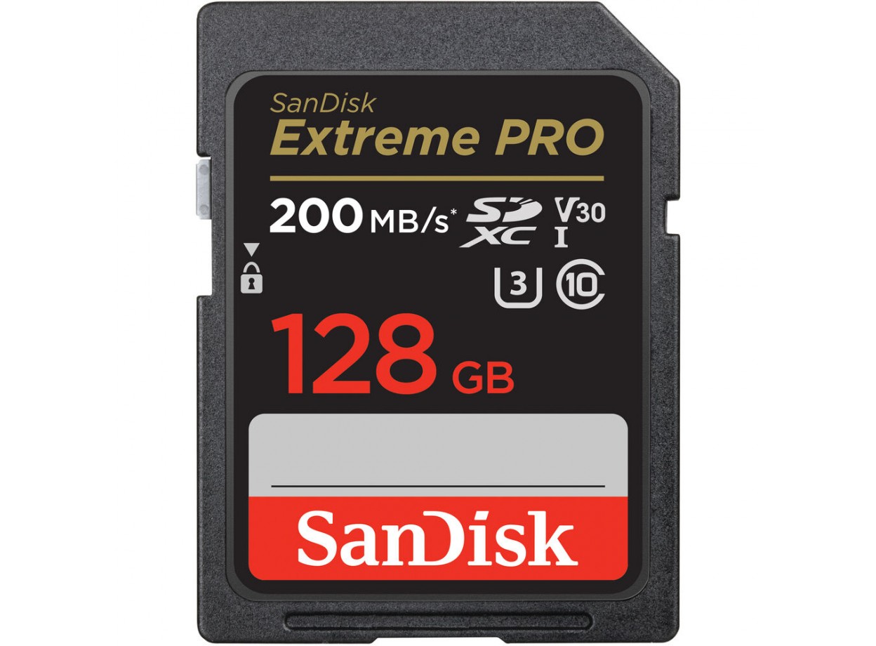 Thẻ nhớ SanDisk Extreme Pro SDXC 128GB – UHS-I 200MB/s Chính Hãng