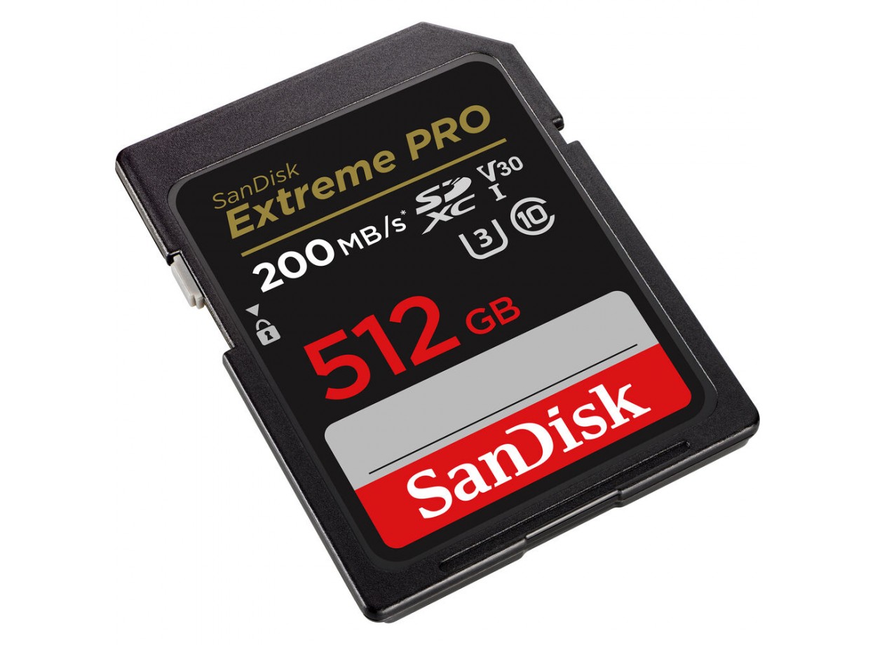 Thẻ nhớ SanDisk Extreme Pro SDXC 512GB – UHS-I 200MB/s Chính Hãng