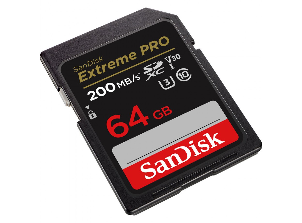 Thẻ nhớ SDXC SanDisk Extreme Pro UHS-I 64GB 200MB/s