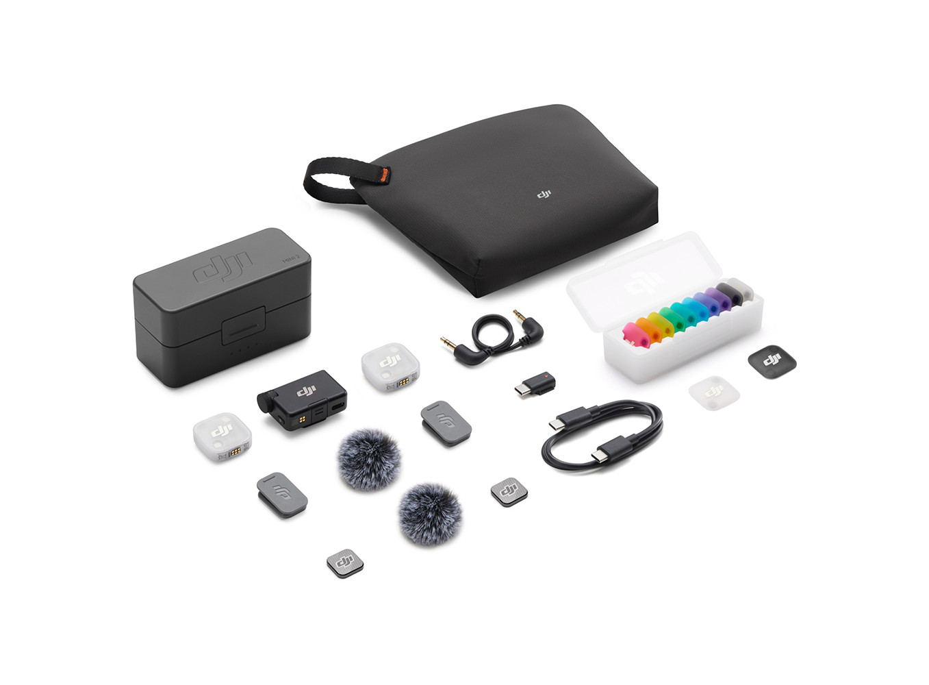 Microphone DJI Mic Mini 2 (2TX + 1RX + Hộp sạc)